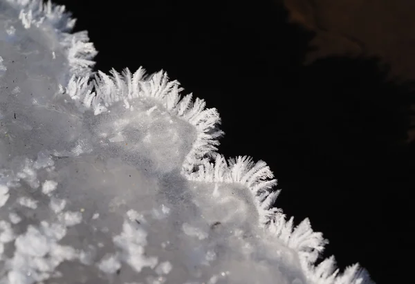 冰晶体 — 图库照片