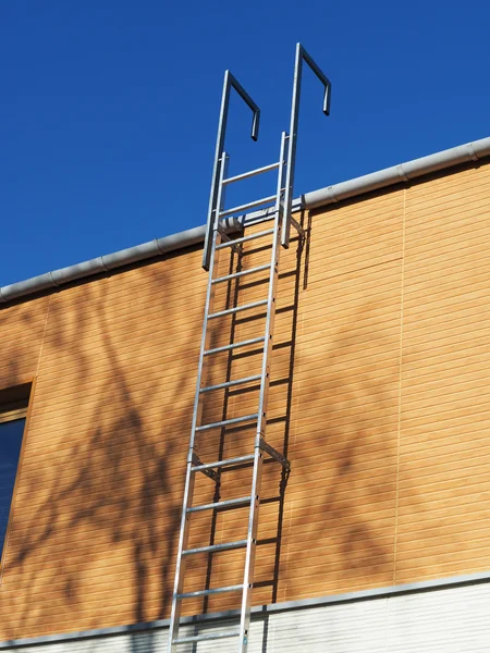 Brandtrap van het huis — Stockfoto