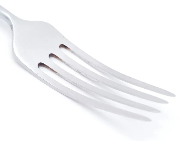 Fork on white background — Stock Photo, Image