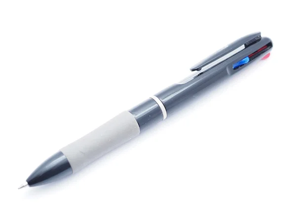 Kugelschreiber auf weißem Hintergrund — Stockfoto