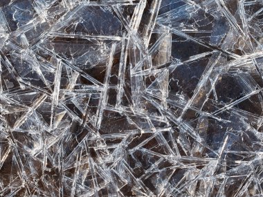 ice in fractures. background clipart