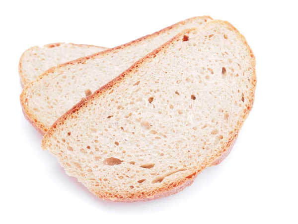 Bread on a white background — Stock Photo, Image