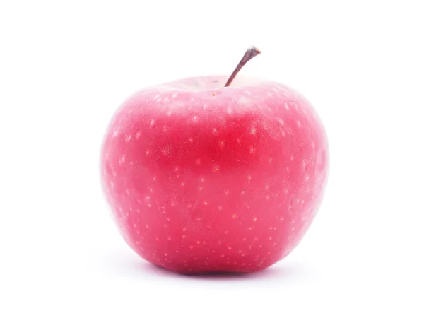 Manzana sobre un fondo blanco — Foto de Stock