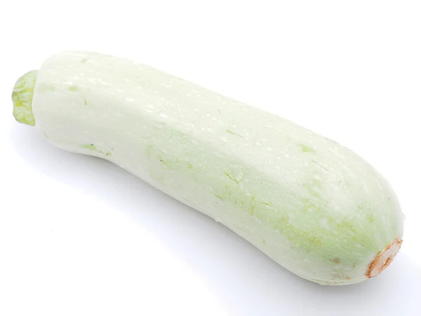 Zucchini på en vit bakgrund — Stockfoto