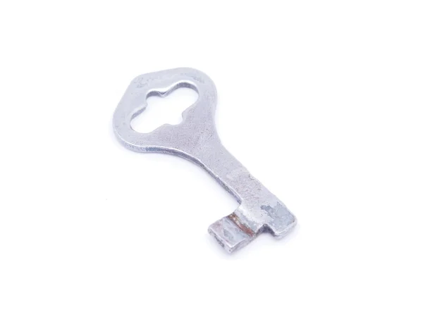 Key on white background — Stock Photo, Image