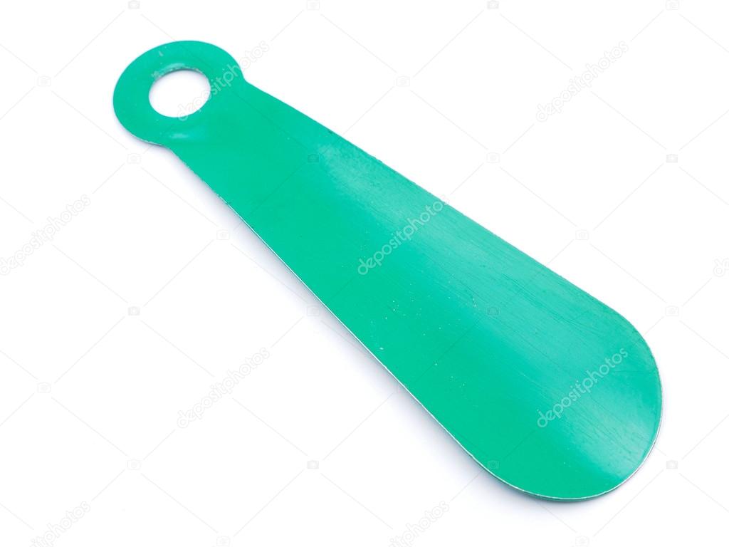 shoehorn on white background