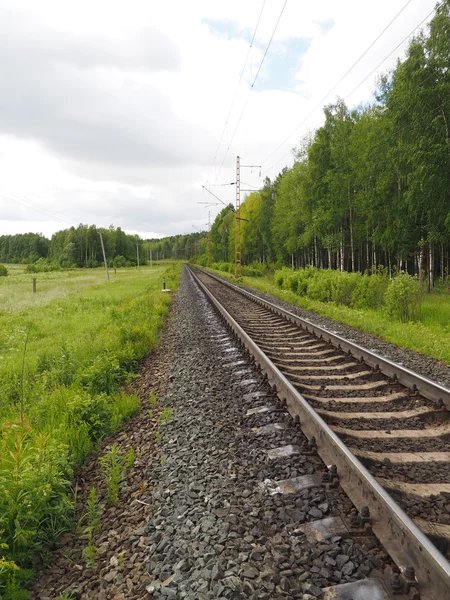 Железная дорога — стоковое фото