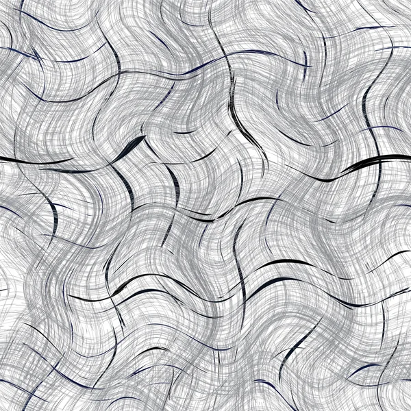 kesintisiz çizgili dalgalı model gri, siyah ve beyaz renklerde