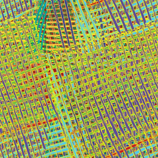 Grunge a cuadros textura colorida, fondo sin costuras — Archivo Imágenes Vectoriales