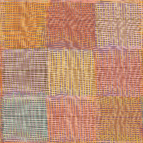 Patrón acolchado de rayas grunge sin costuras en colores pastel — Archivo Imágenes Vectoriales