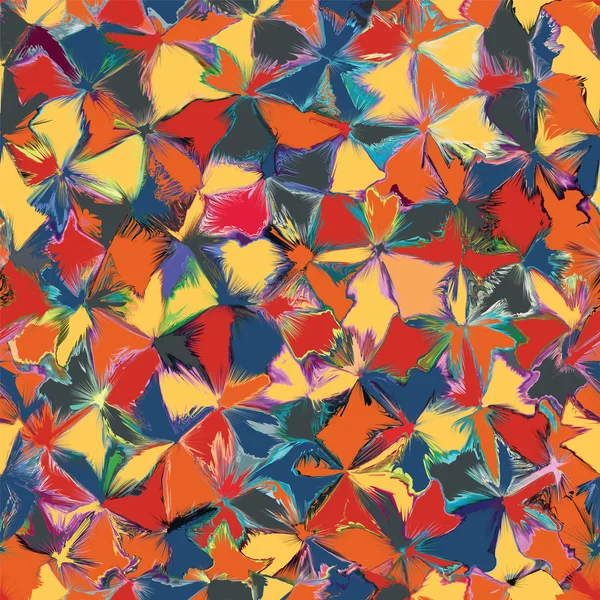 Grunge coloré motif sans couture coloré — Image vectorielle