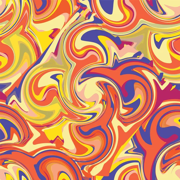Dikişsiz grunge swirled renkli desen