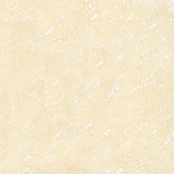 Grunge paintbrush composition with white spray blots on beige hazed background — Stock Photo, Image