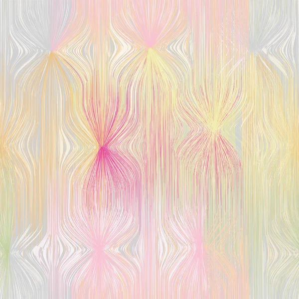 Grunge randig och målat vågig bakgrund i pastellfärger — Stock vektor