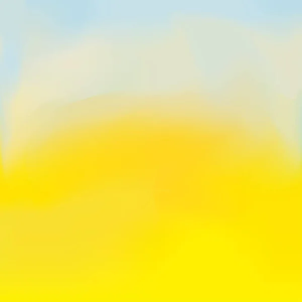 Lebendige Wolkige Blaue Und Gelbe Sonnenaufgangshintergrund Für Web Design — Stockvektor