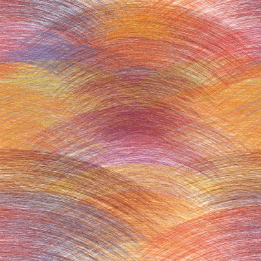 Ağ tasarımı için kesişen yay elementleri satırları ile gökkuşağı pürüzsüz desen