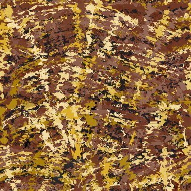 Ağ tasarımı için kahverengi, sarı, siyah, beyaz renklerde grunge lekeli pürüzsüz desen