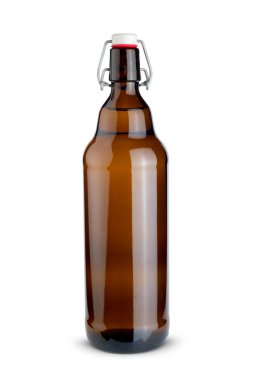 Bir şişe bira.