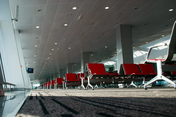 Luchthaven wachten lounge — Stockfoto