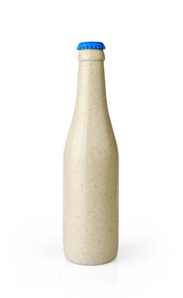Färgad öl flaska — Stockfoto