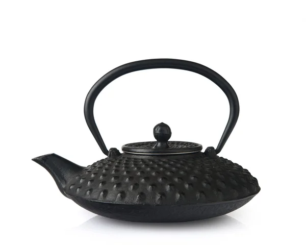 Japanese iron teapot — Stock Photo, Image