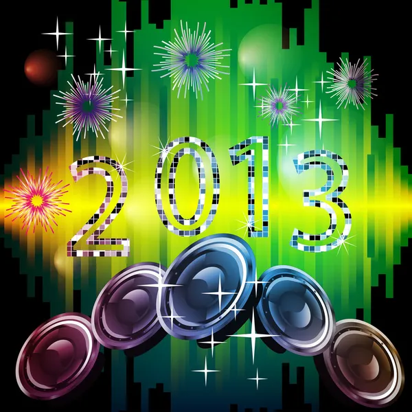 New years eve 2013 — Stock Vector