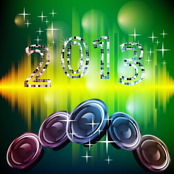 Νέο έτος eve 2013 — Διανυσματικό Αρχείο