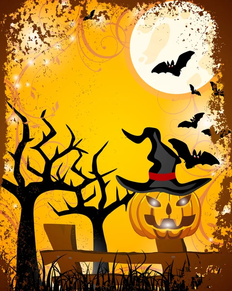 Halloween plakát — Stockový vektor