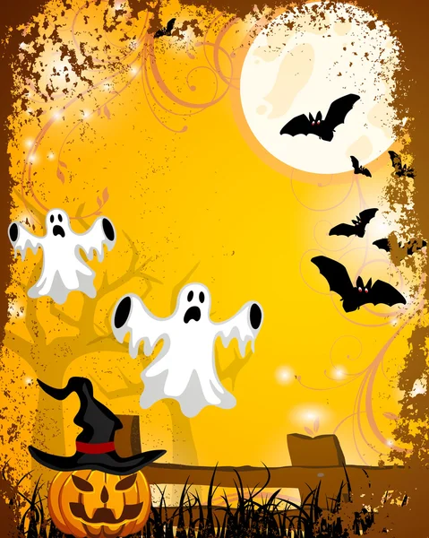 Plakat Halloween — Wektor stockowy