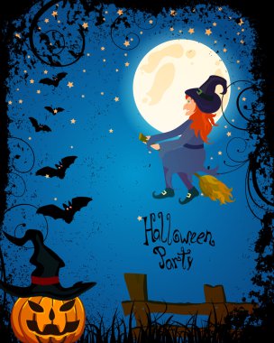 Halloween poster clipart