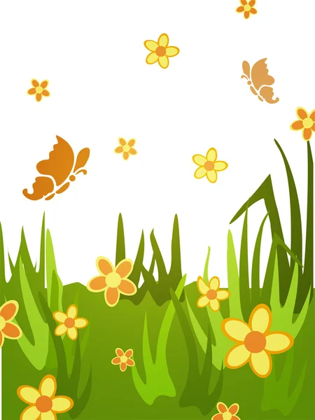 Floral background — Stock Vector