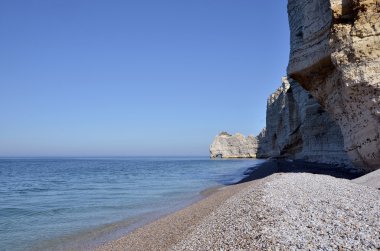 etretat Fransa'nın ünlü uçurumlar