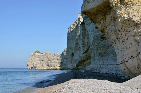 Famous cliffs of Etretat in France — Stock Photo, Image