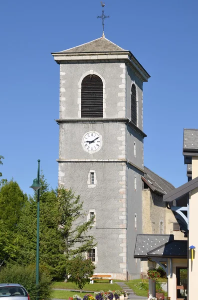 Iglesia de San Pablo en Chablais en Francia — Foto de Stock