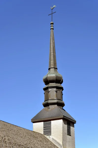 Torre de la iglesia de La Forclaz en Francia — Foto de Stock