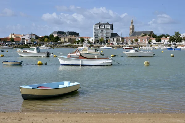 Port saint-gilles-croix-de-vie we Francji — Zdjęcie stockowe