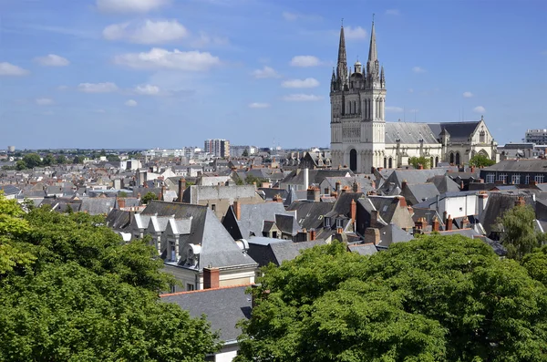 Catedral de Saint Maurice em Angers, na França — Fotografia de Stock