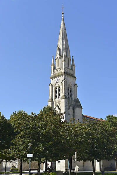 Church Sacre Coeur Tremblade Commune Charente Maritime Department Nouvelle Aquitaine — Stock Photo, Image