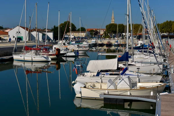 Marina Von Tremblade Eine Gemeinde Departement Charente Maritime Und Der — Stockfoto