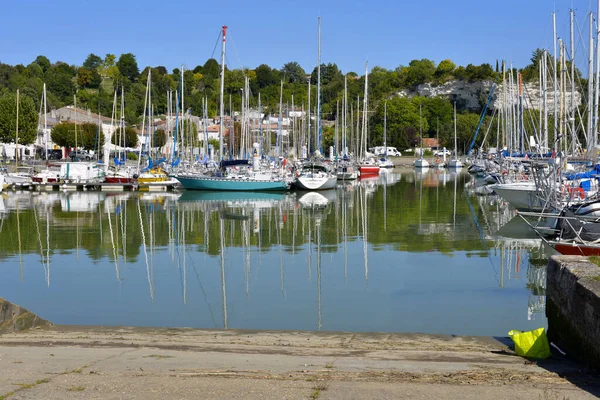 Port Mortagne Sur Gironde Commune Charente Maritime Department Southwestern France — Stock Photo, Image