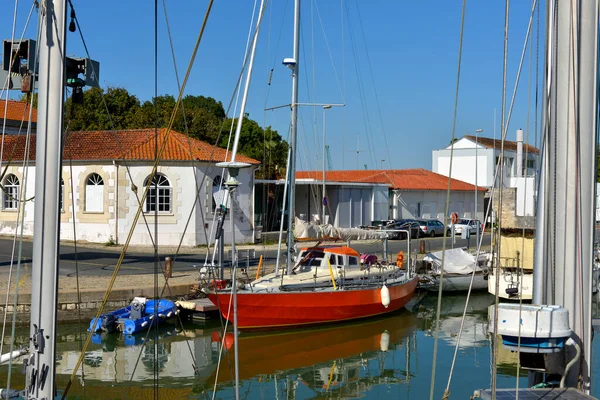 Hafen Von Rochefort Einer Gemeinde Südwesten Frankreichs Der Charente Mündung — Stockfoto