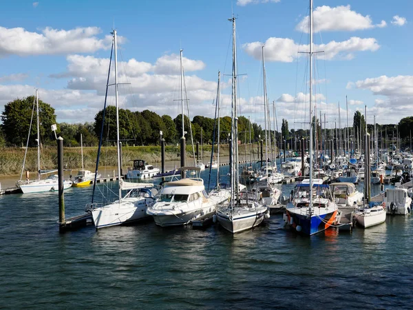 Saint Valery Sur Somme Fransa Somme Nehri Nin Güney Kıyısında — Stok fotoğraf