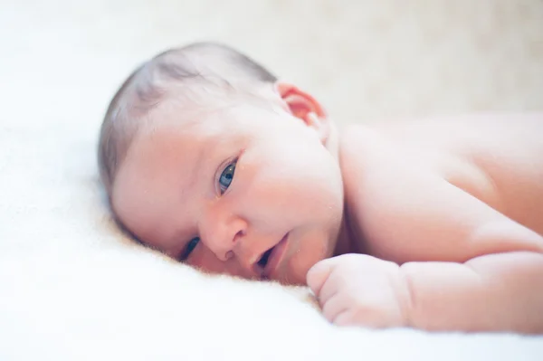 可爱的新生女婴 — 图库照片