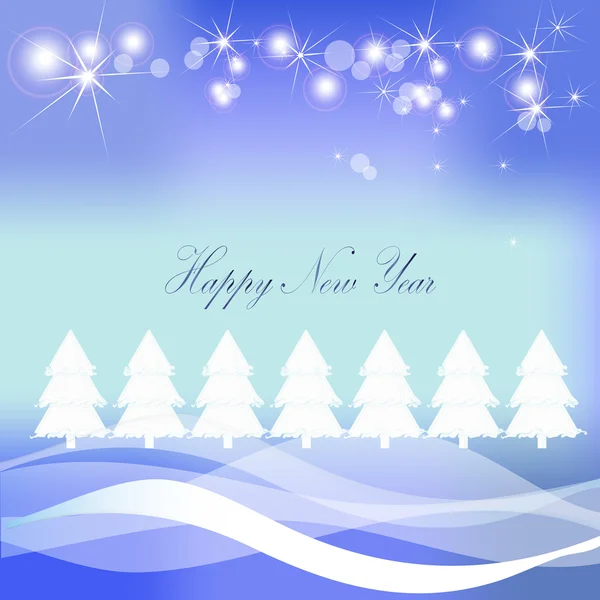 Christmas snow vector background — Stock Vector