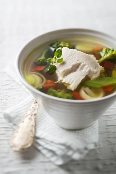 Gemüsesuppe — Stockfoto