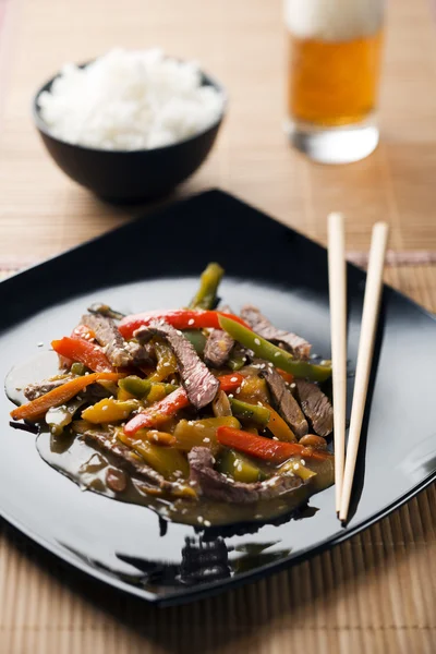 Chinese beef Stock Image