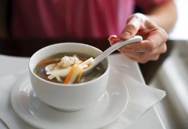 Sopa chinesa — Fotografia de Stock