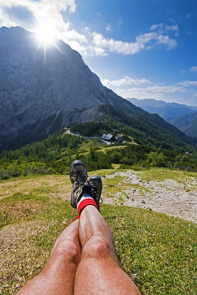 Hiking boots — Stock Photo, Image