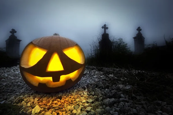 Abóbora de Halloween — Fotografia de Stock