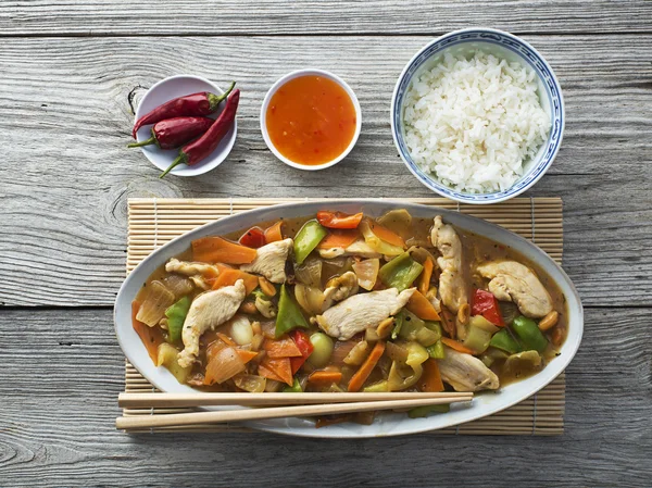 Chicken chp suey — Stockfoto